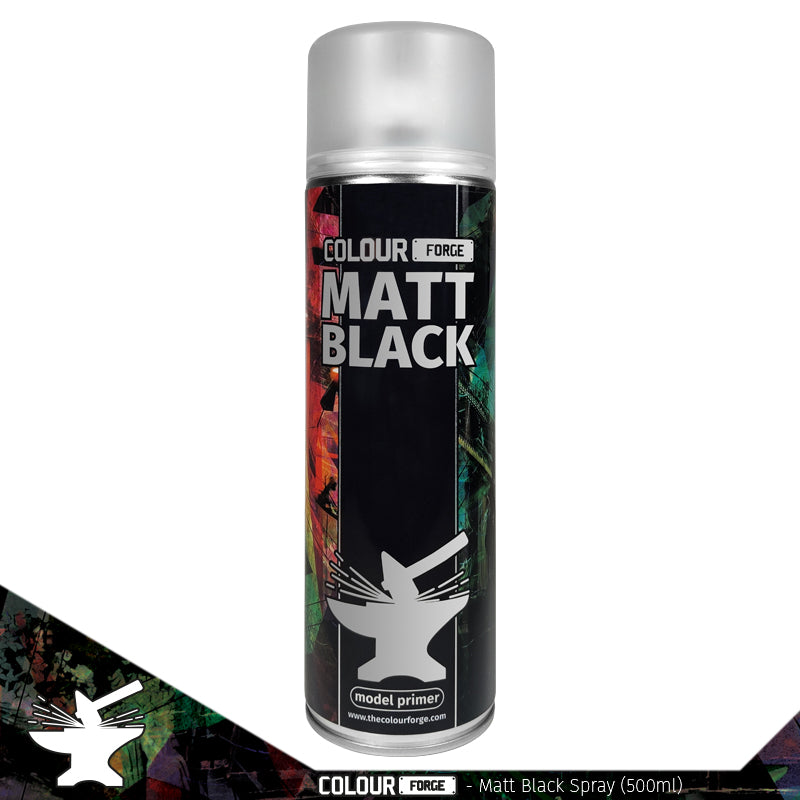 Colour Spray Matt Black (500ml) NA