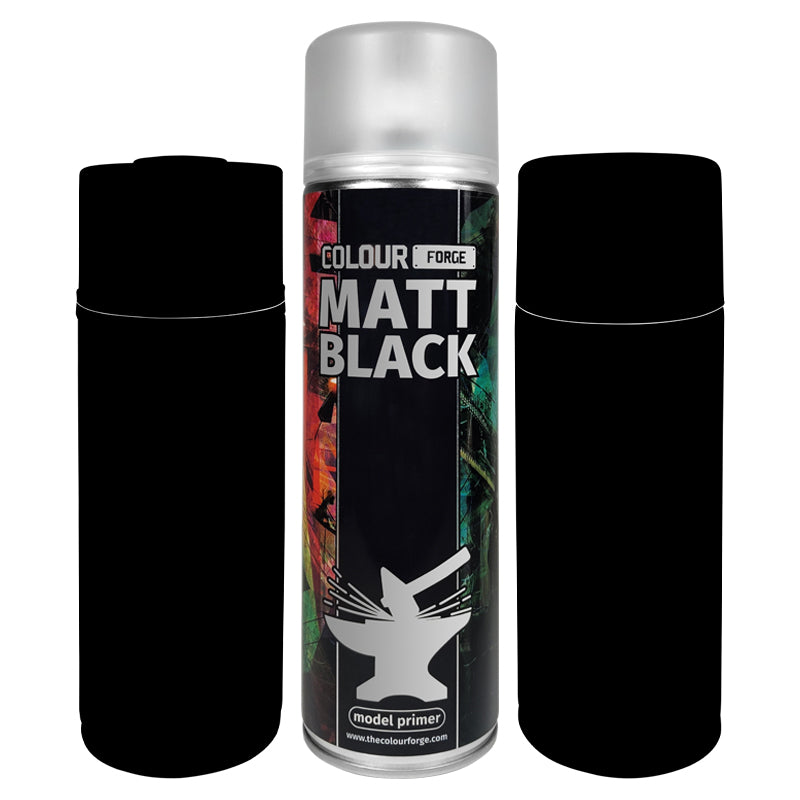 Colour Forge Spray: Matt Black (500ml)