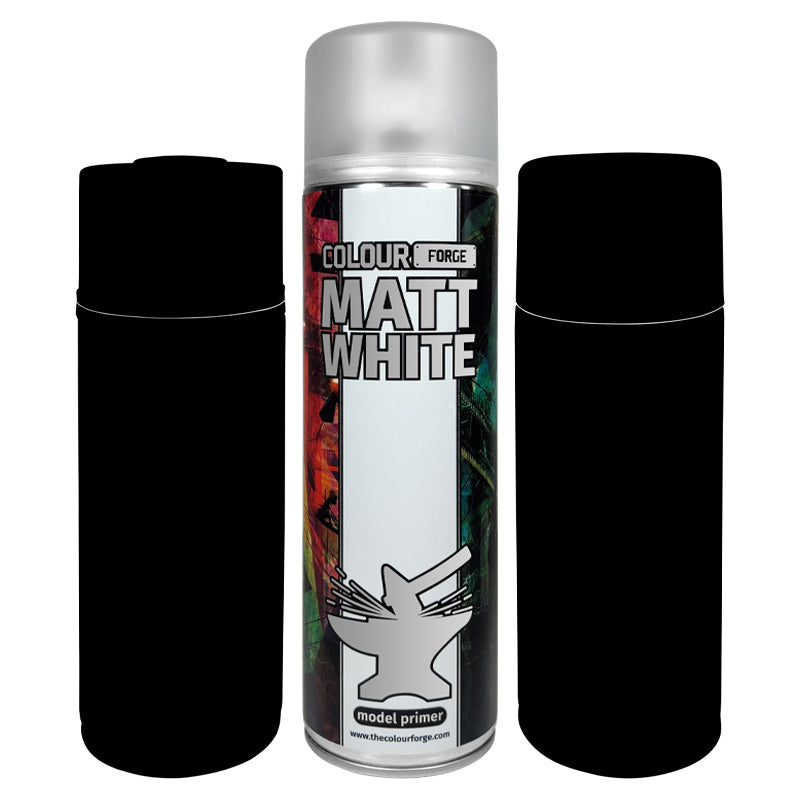 Colour Forge Spray: Matt White (500ml) – ColourForge NA